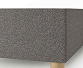 Sommier Tapissier Cronos Gris - 70x190 cm