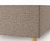 Sommier Tapissier Cronos Taupe - 140x190 cm