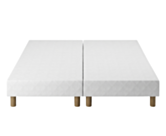 Ensemble matelas Aurore / sommier Cirse - (x2) 80x200cm - 160x200 cm