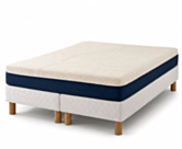 Ensemble matelas Aurore / sommier Cirse - (x2) 80x200cm - 160x200 cm