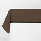 Taie de traversin rond Taupe - 85x90 cm