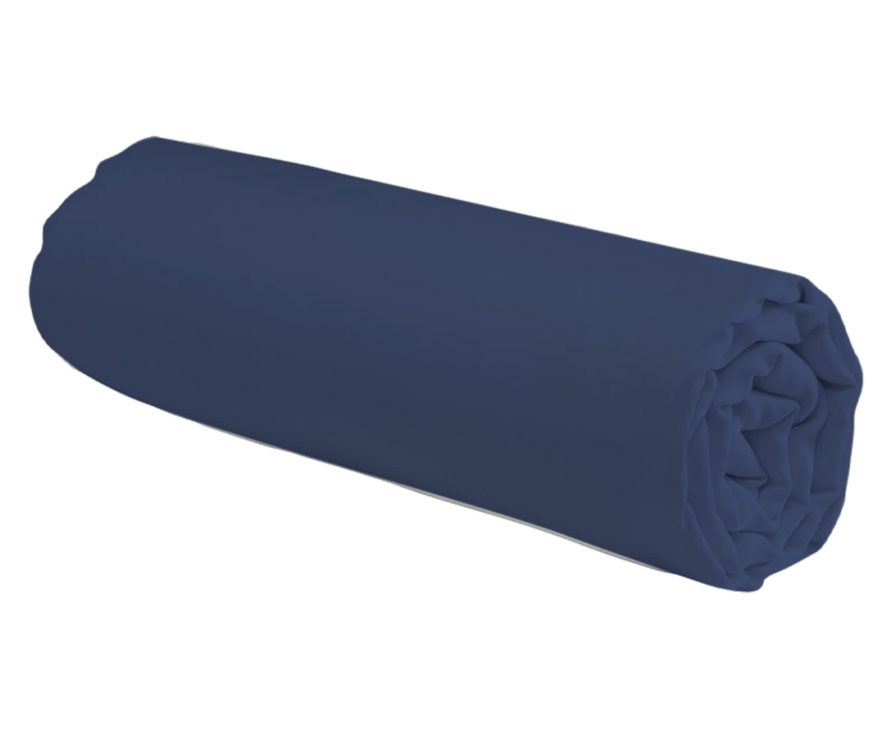Drap-housse Coton Bleu Bonnet 30 - 140x200 cm