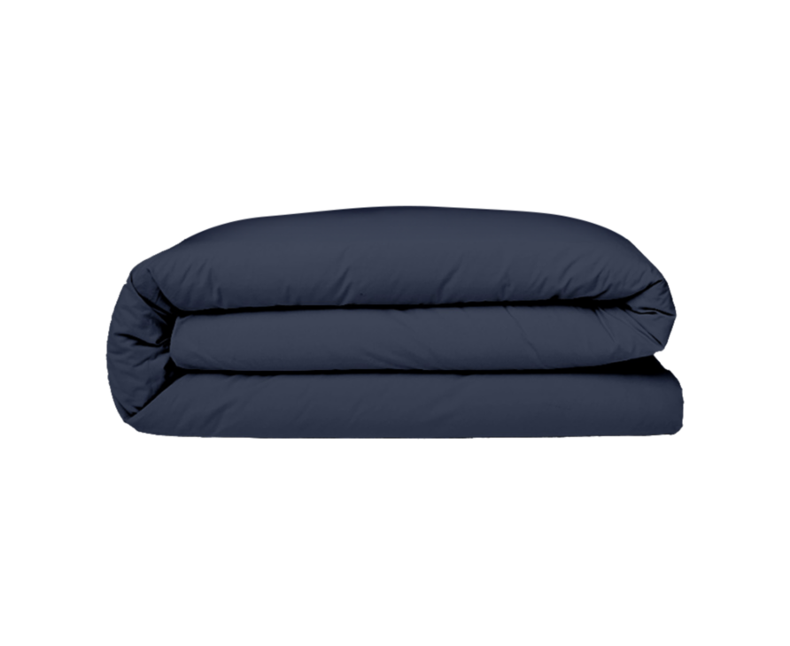 Housse de couette Satin Marine - 220x240 cm