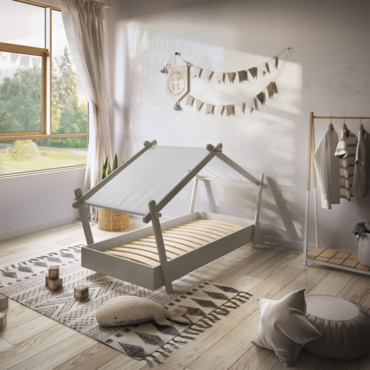 Lit Enfant Lodge - 90x200 cm