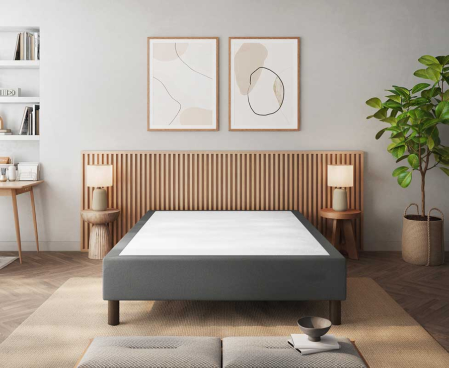 Sommier Tapissier Cronos Noir - 140x190 cm