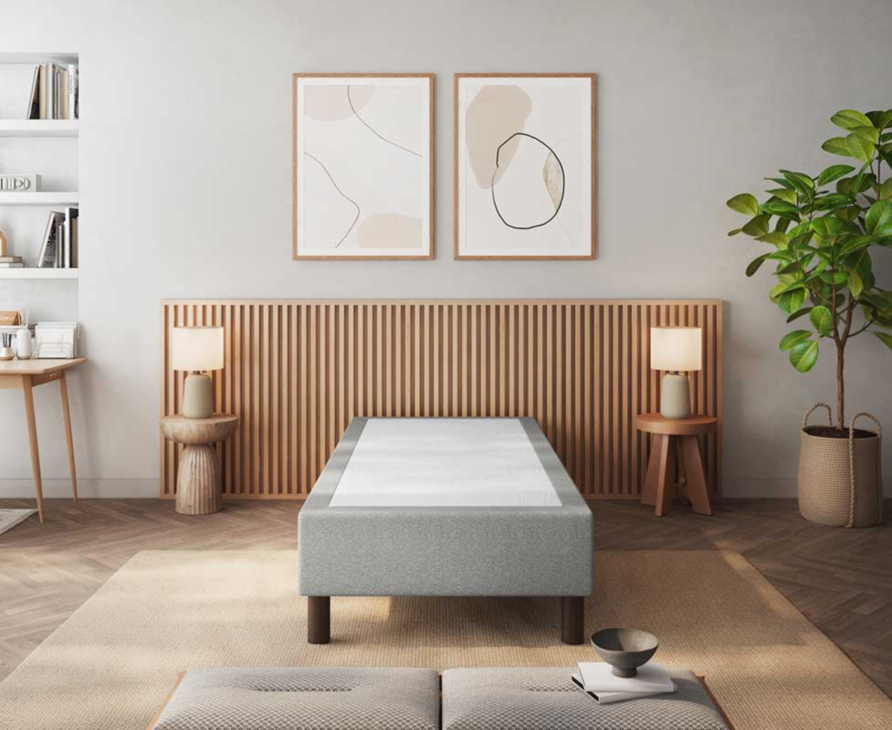 Sommier Tapissier Cronos Ashgrey - 90x200 cm