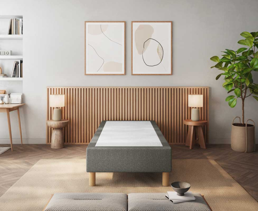 Sommier Tapissier Cronos Gris - 70x190 cm