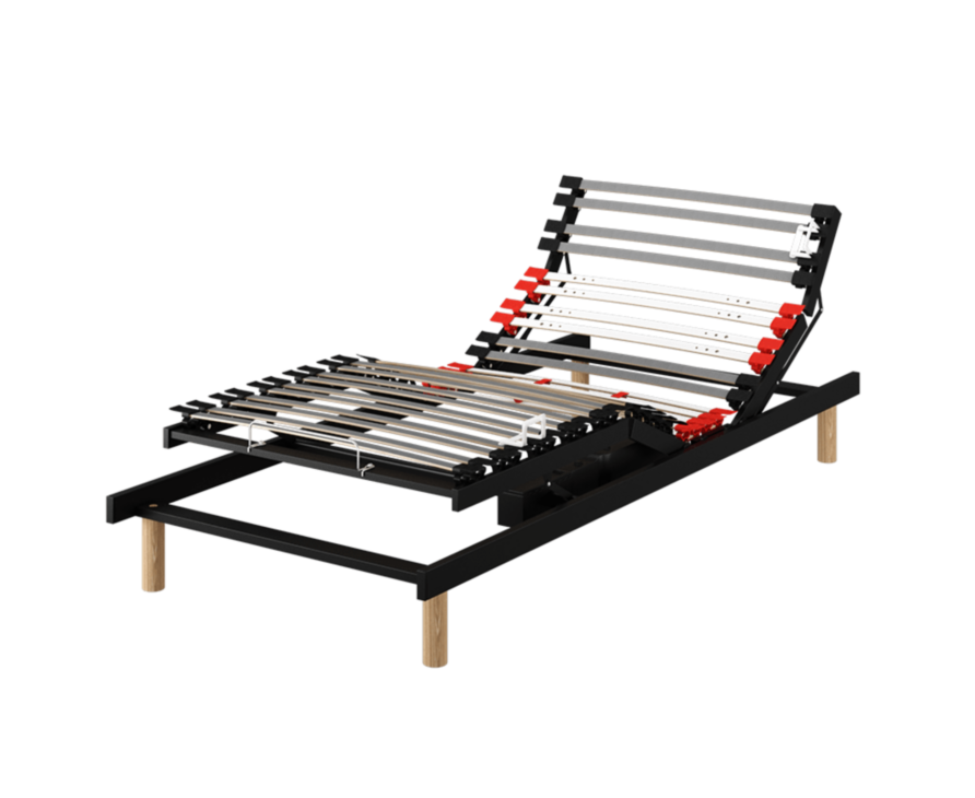 Sommier à lattes Flex Max Electrique - 90x190 cm