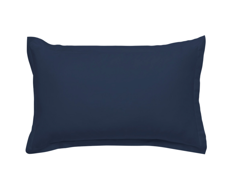 Taie d'oreiller satin Marine - 50x70 cm