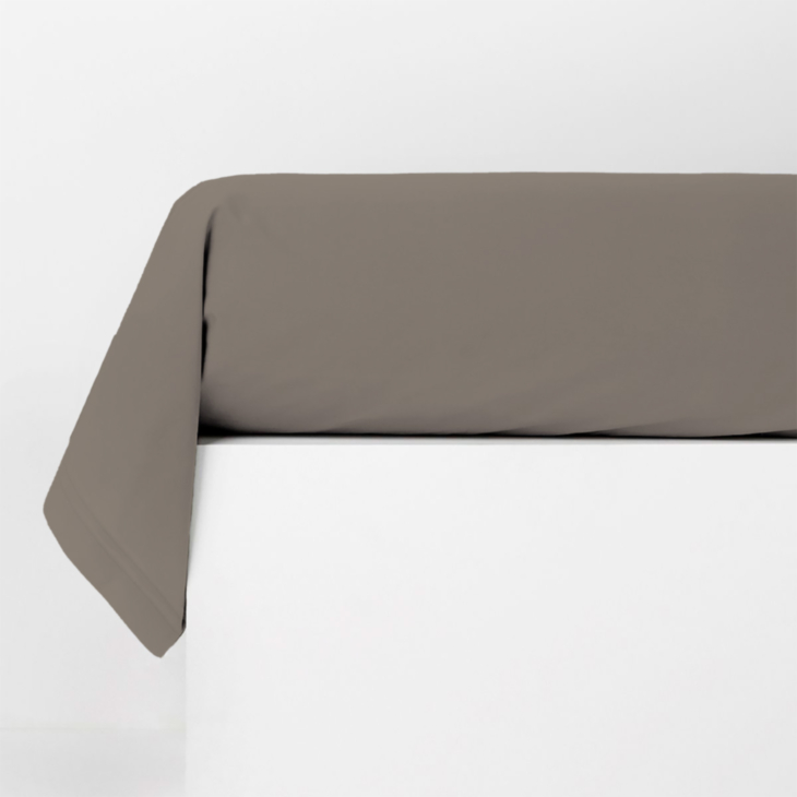 Taie de traversin rond Vison - 85x140 cm