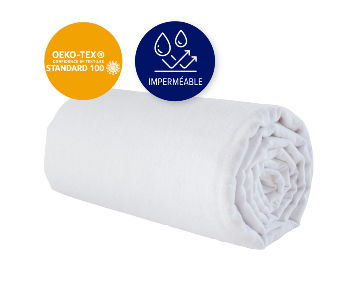 Protège-matelas Imperméable YIKXIULF 160x200 Cm - Micro Respirant, Surépaisseur 30 Cm, Anti-allergique