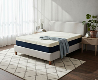 matelas Aurore 160x200 cm ressorts ensachés confort équilibré vue principale