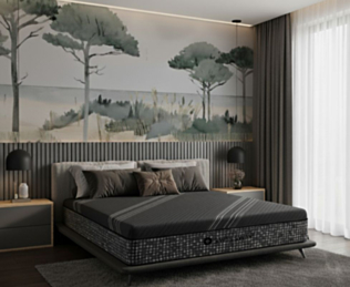 Matelas Fusion - 90x190 cm 