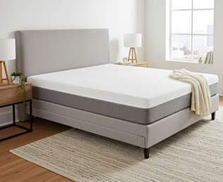 Matelas mousse 
Mousse haute résilience 
Matelas 90x190 cm 
