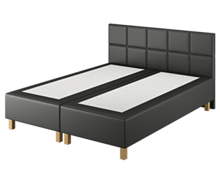 Boxspring Forbes Cabernet Noir - 160x200 cm