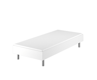 Lit German Blanc - 90x190 cm