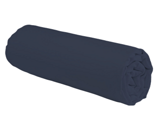 Drap-housse Satin Marine Bonnet 35 - 180x200 cm