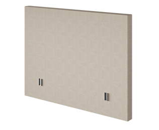 Tête de lit Kahaia Nika Beige 120 - H100 cm
