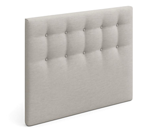 Tête de lit Zélie gris 180cm - H115