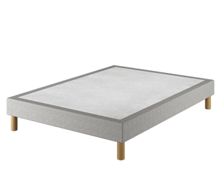 Sommier Tapissier Cosmos Deco Ashgrey - 160x200 cm