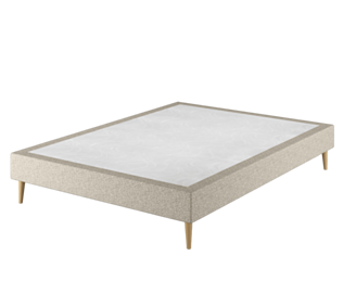 Sommier Tapissier Cosmos Deco Beige - 140x200 cm