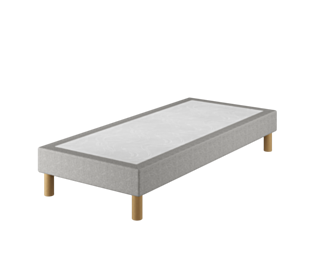 Sommier Tapissier Calla Deco Ashgrey - 120x190 cm