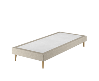 Sommier Tapissier Cirse Deco Beige - 70x190 cm
