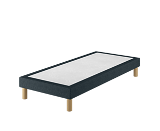 Sommier Tapissier Cirse Deco Bleu - 120x190 cm