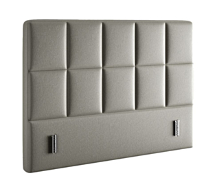 Tête de lit Cozy Cabernet Anthracite 90 - H105 cm