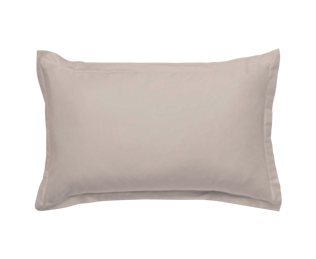 Taie d'oreiller satin Beige - 50x70 cm