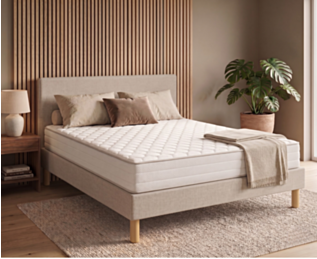 Ensemble literie Leon beige- 140x190 cm 