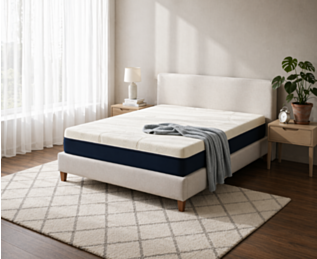 matelas Aurore 180x200 cm ressorts ensachés confort équilibré vue principale