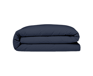 Housse de couette Satin Marine - 220x240 cm