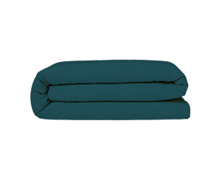 Housse de couette Coton Petrole - 200x200 cm