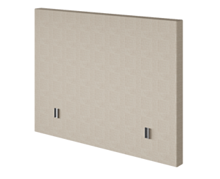 Tête de lit Kahaia Nika Beige 200 - H120 cm