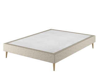 Sommier Tapissier Cosmos Deco Beige - 140x190 cm