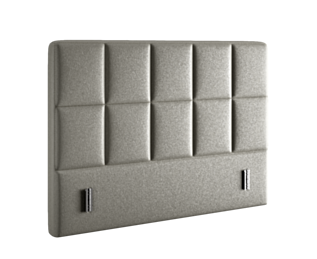 Tête de lit Cozy Cabernet Anthracite 140 - H105 cm