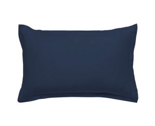 Taie d'oreiller satin Marine - 50x70 cm