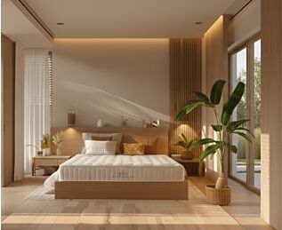 Matelas à ressorts ensachés Pro Hôtel - 160x200 cm 