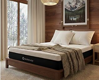 Matelas à mémoire de forme 140x190 cm 
Mousse Haute résilience 