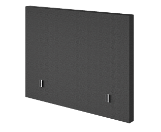 Tête de lit Kahaia Page Grey 200 - H120 cm