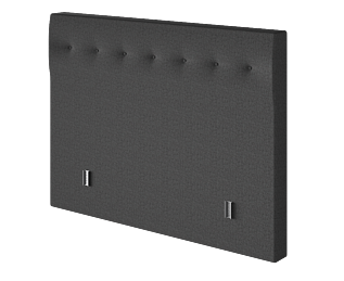 Tête de lit Kalmia Gris 180 - H120 cm