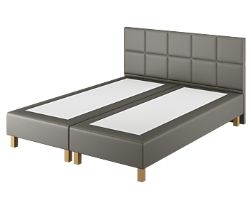 Boxspring Coventry Cabernet Anthracite - 160x200 cm