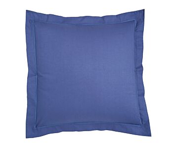 Taie d'oreiller Coton Bleu - 63x63 cm